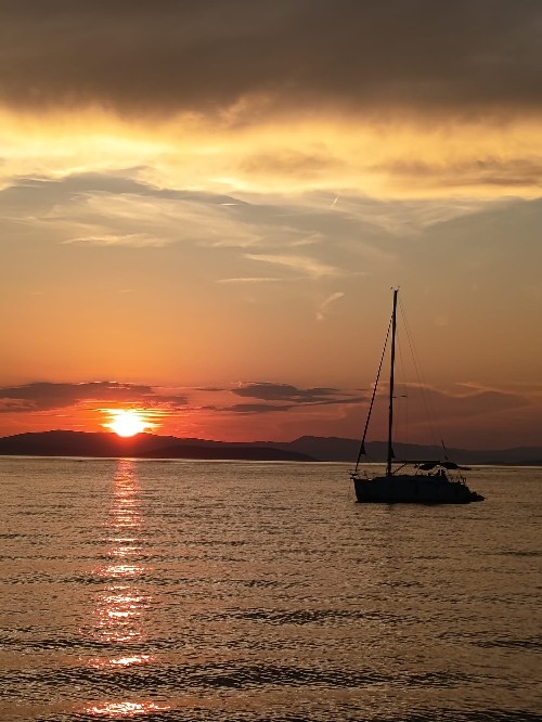 tramonto estivo